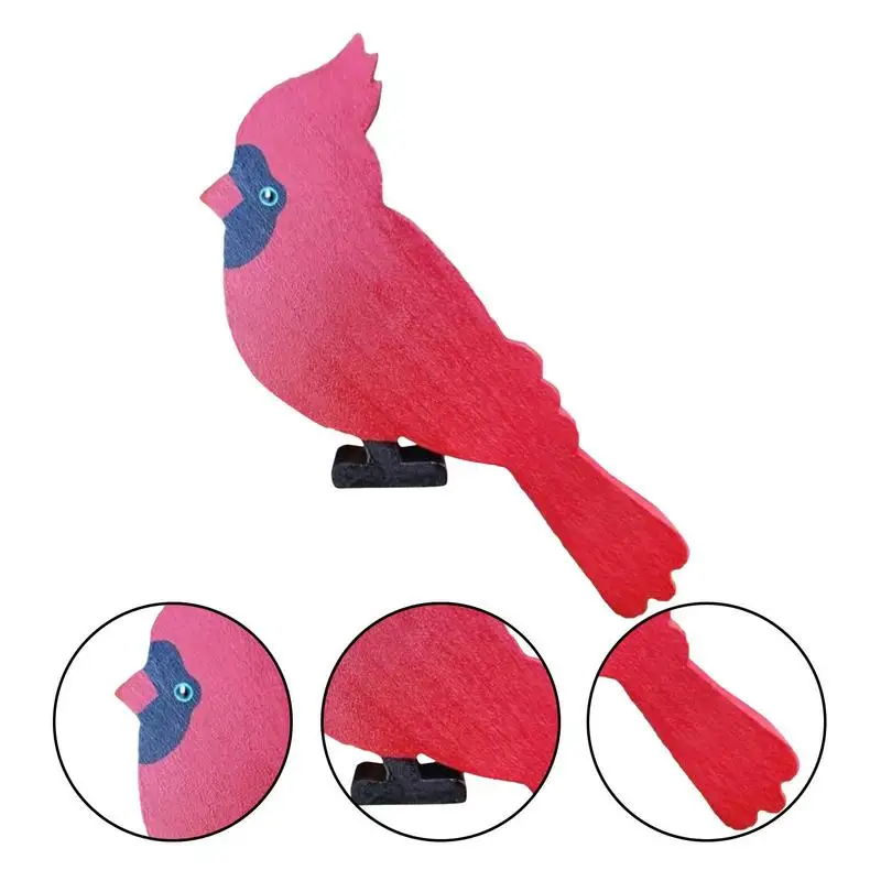 Red Bird Gate Corner Decoration Decorations Wood Door Frame Farmhouse Door Sign Decor Door Frame For Home Outdoor Indoor