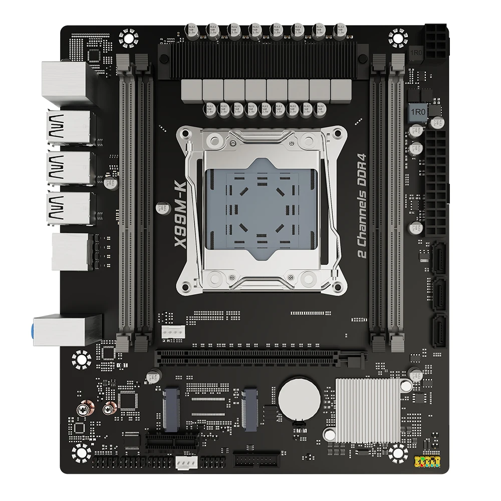KIT de juego de placa base X99 M-K con CPU Xeon E5 2667 V3 y 16GB (2*8GB) DDR4 2133MHZ REG الذاكرة الكاملة placa mae X99 Kit