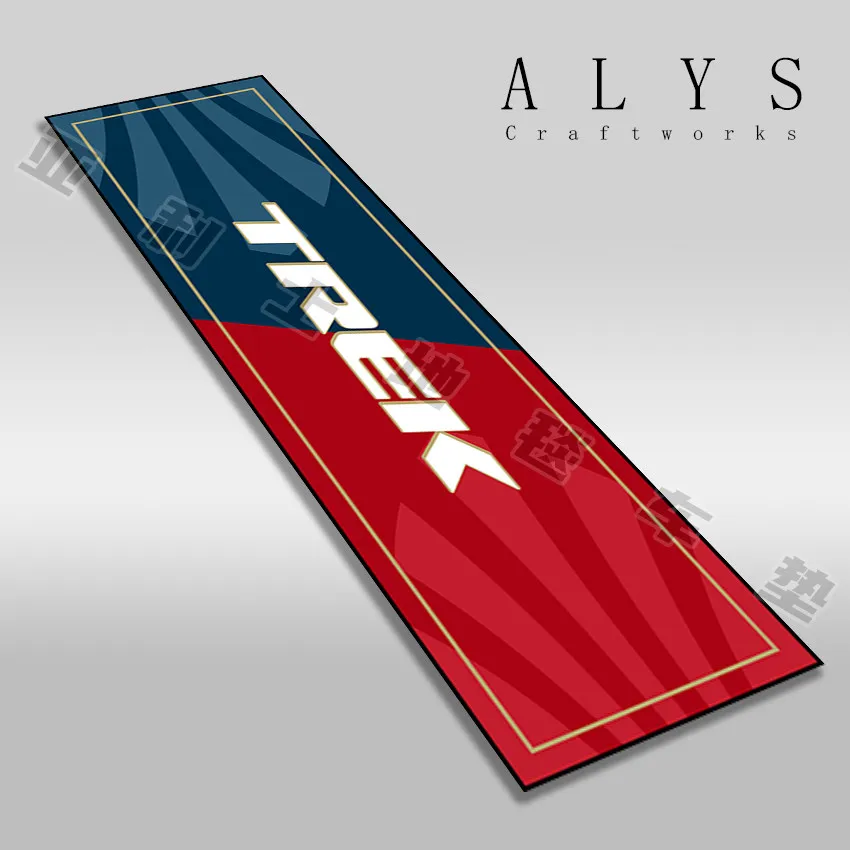 AliExpress VIKAMA Bicycle Floor Mat Dirt-Proof Indoor Parking Mat Indoor Road Bike Carpet Maintenance Mat Home Decoration