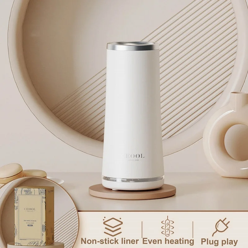 55W 미니 계란말이 기계 논스틱 가정용 DIY 자동 속바로 만드는 소시지 메이커 아침 계란찜기 계란 2개 주방 조리 도구