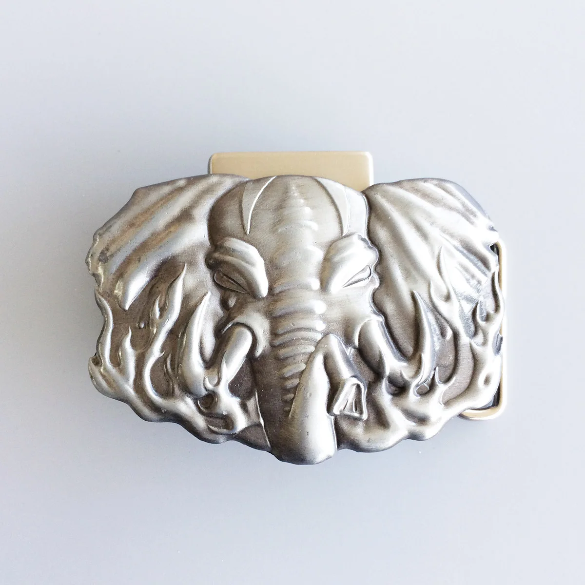 Vintage Western Wildlife Elephant Lighter Belt Buckle Gurtelschnalle Boucle de ceinture BUCKLE-LT019 also Stock in US