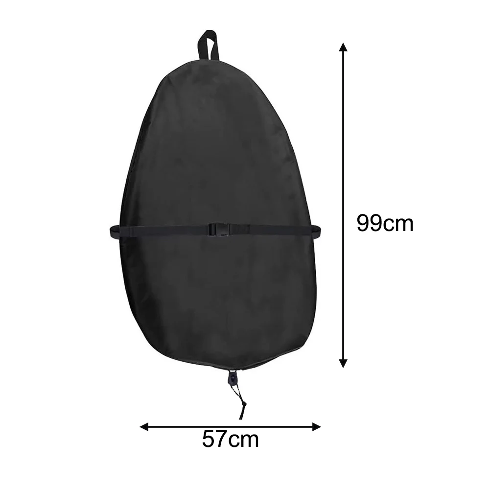 210D Oxford PVC Coated For Kayak Cockpit Cover Featuring Adjustable Spring Clasp and Buckle Webbing for Secure Long Term Storage