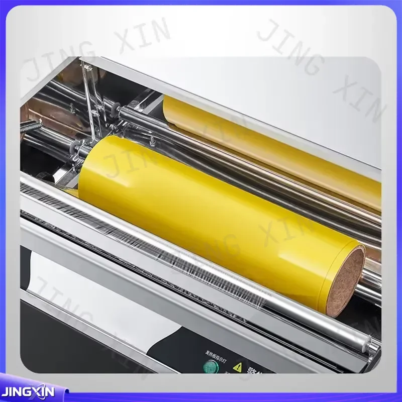 Custom for 450 Plastic Wrap Packaging Machine Fully Automatic Supermarket Sealer Commercial Fruit Vegetable Food Wrapping