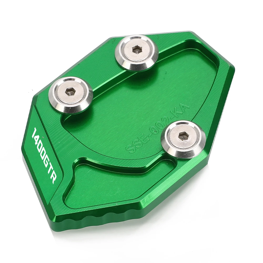 ZZR 1400 دراجة نارية مسنده وسادة للقدم الجانب حامل تكبير زلاجات لكاواساكي ZZR1400 GTR1400 ZX-14R GTR 1400 2006-2024 2023 2022