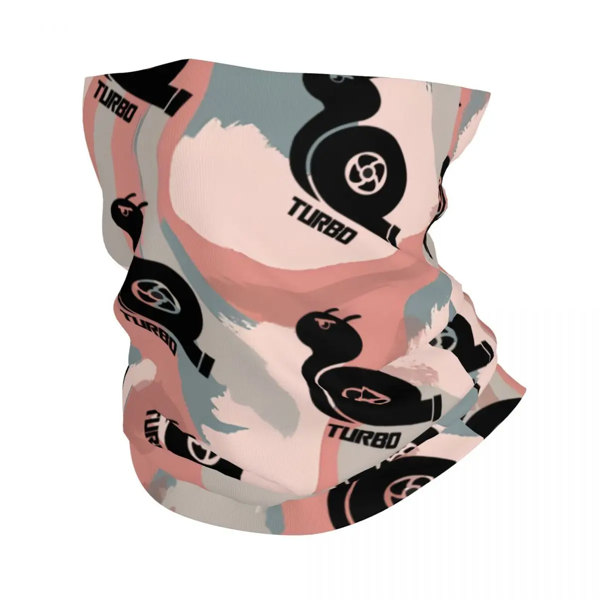 Fun Motocross Bandana Neck Gaiter Printed T-Turbo Face Scarf Cycling Scarf Hiking Unisex Adult Breathable