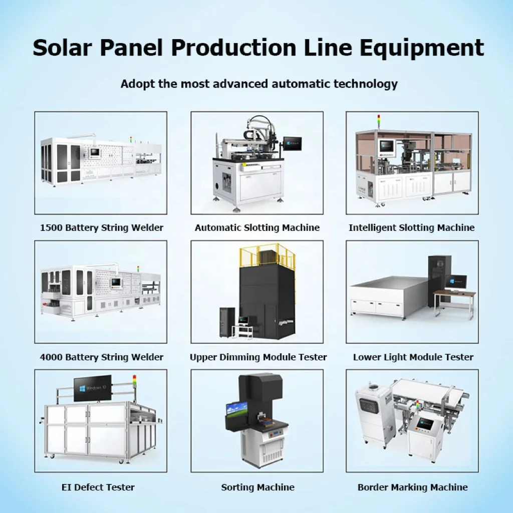 For 50mw 100mw 200mw PV turnkey smart photovoltaic solar panel production line equipment needed for plant solar energy