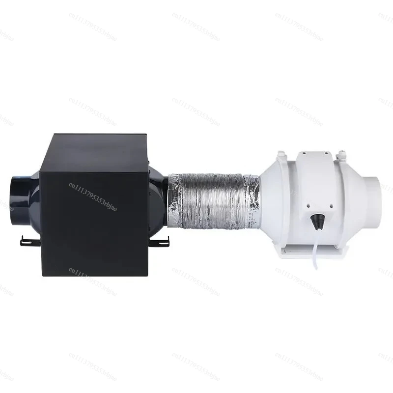 2026 Fresh Air Intake Inline Filter Box With Pre-filter, Activated Carbon and HEPA filter For HVAC System to Intake Fresh Air