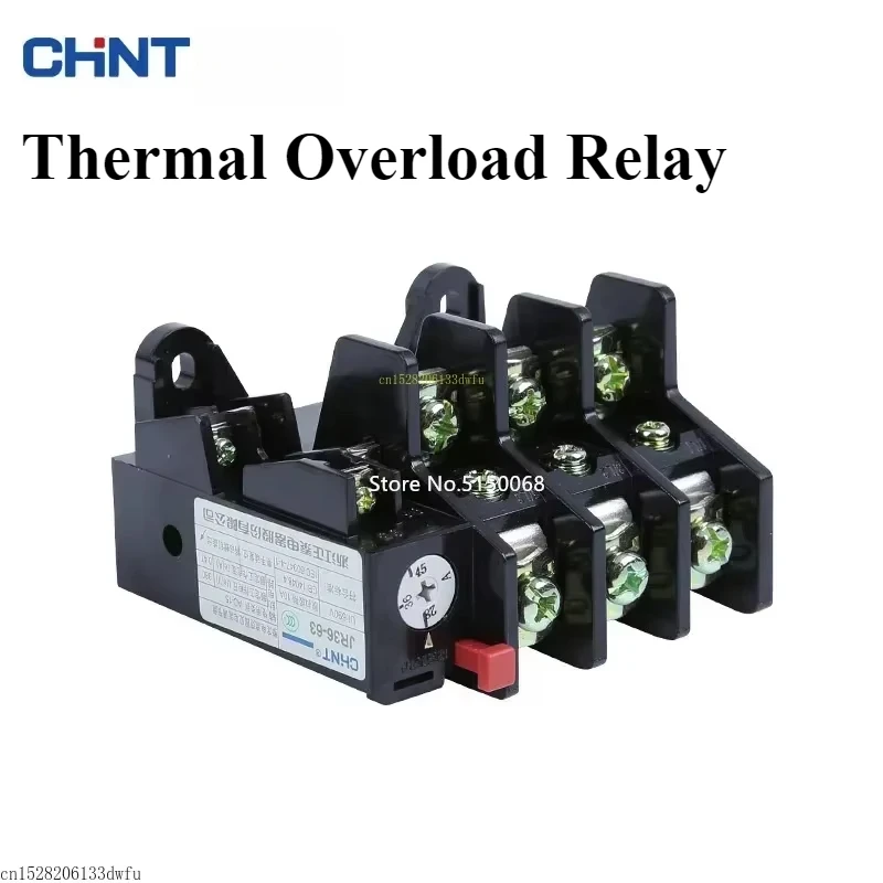

Original CHINT JR36-20 JR36-63 JR36-160 Thermal Overload Relay Protector JR36 16A 32A 63A 85A 120A 160A