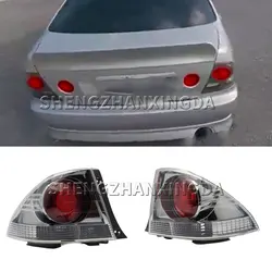 Lexus IS200에 적합한 후면 미등 경고 브레이크 라이트 갓 2000 2001 2002 2003 2004 Toyota ALTEZZA RS200 2001에 적합한 자동차 후면 범퍼 미등