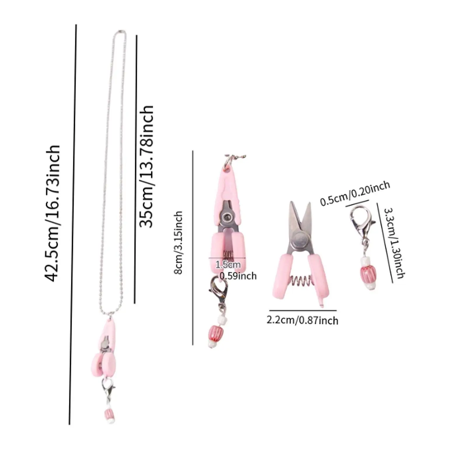 Mini Scissors Compact Multifunctional Lightweight Pocket Size with Marking Buckle for Thread Sewing Yarn Stitch Trimming Snips