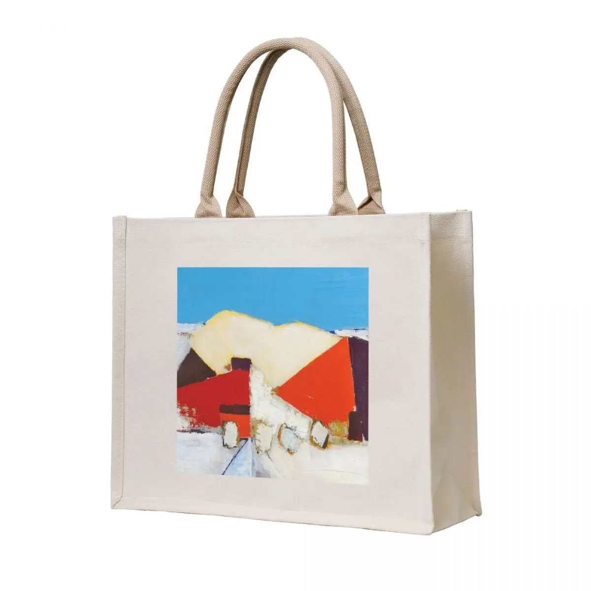 

Nicolas de Stael Tote Bag the tote bag cloth bag woman custom fabric shopper women canvas