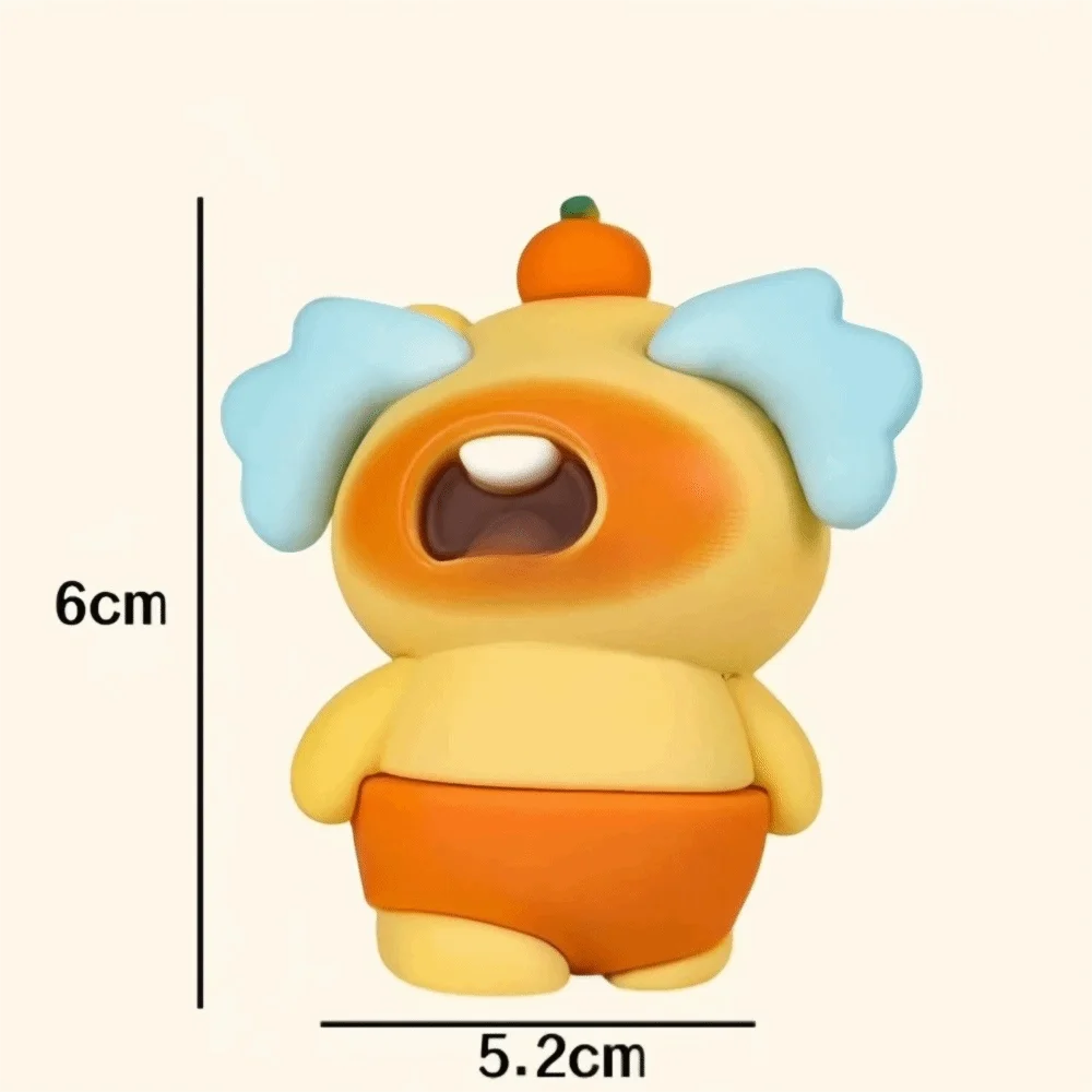 Fun Lulu Capybara Blind Box Resin Water Dolphin Ornaments Surprise Toy Gift