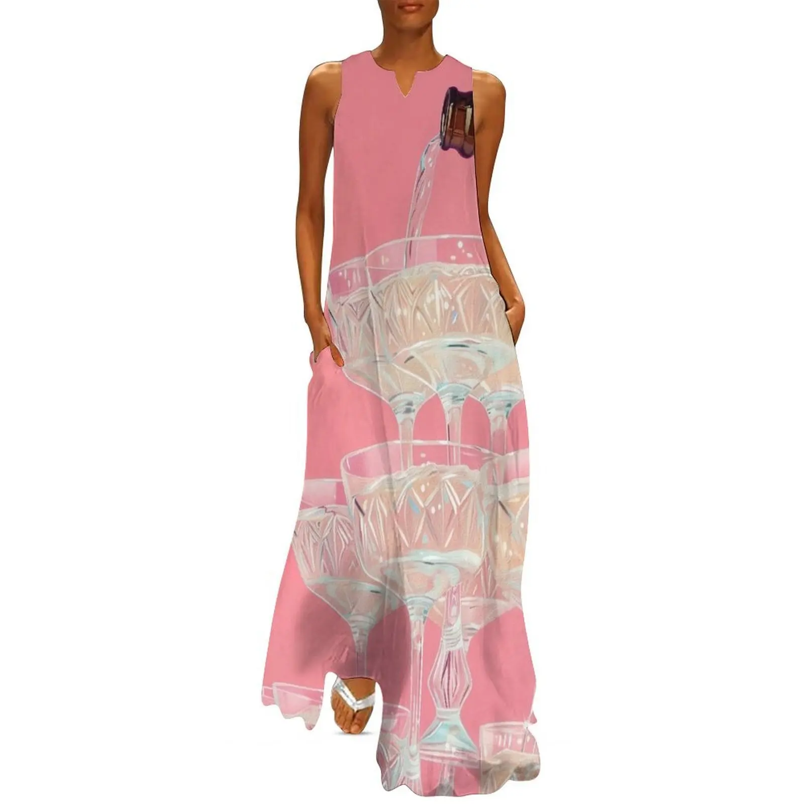 

just a girl Long Dress party dress women elegant luxury Woman dresses Beachwear women dresses