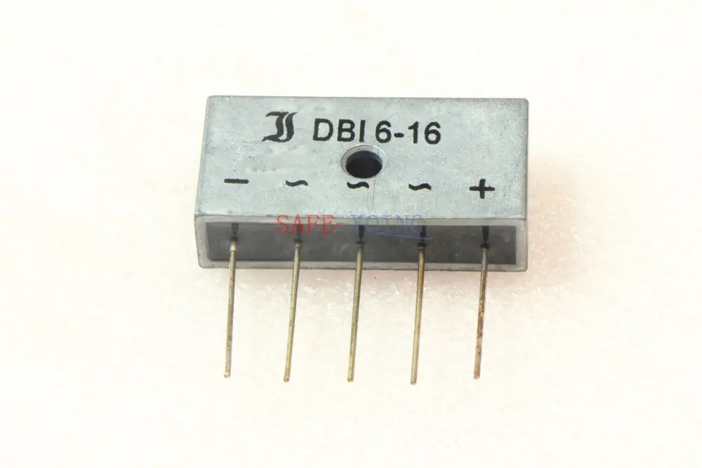 

1PCS DBI6-16 ZIP-5,Three-Phase Si-Bridge Rectifiers DBI616 NEW