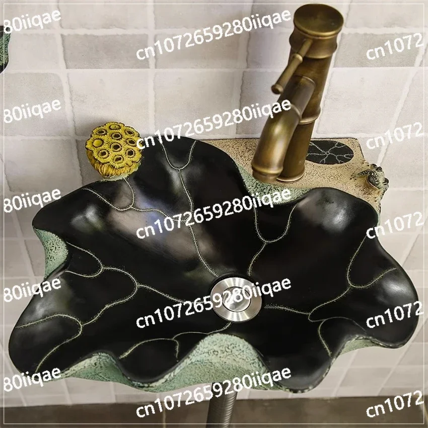 

Настенный мини-умывальник Настенные раковины Раковина для ванной комнаты Треугольная раковина для балкона со смесителем и сливным набором