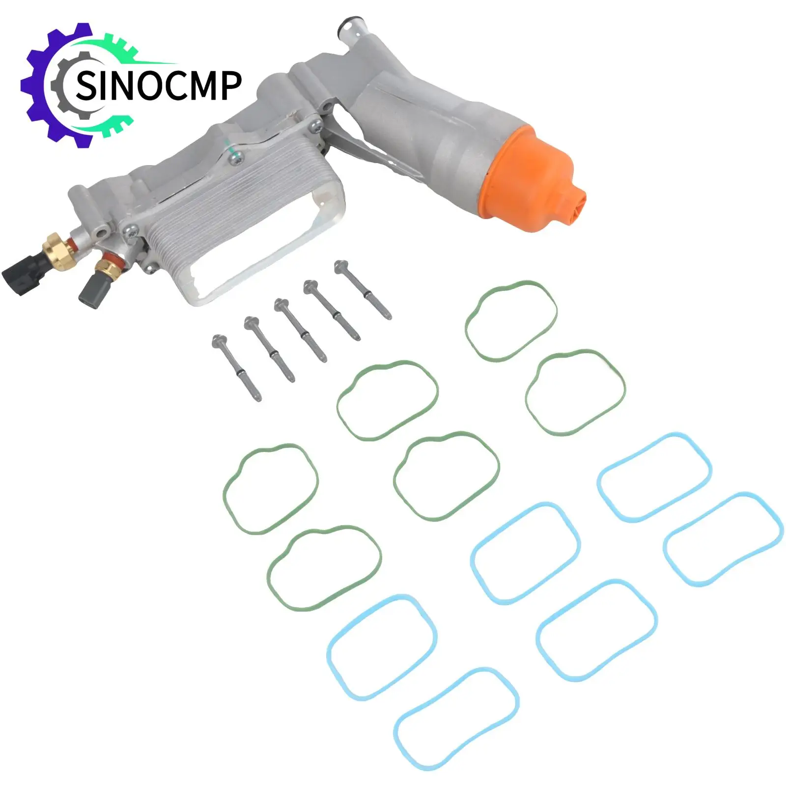 

1Set Oil Filter Housing Kit 5184294AC 7B0115401 5184294AC For 2018 Jeep Wrangler JK 926-959-BK Dorman Car Accessories Parts