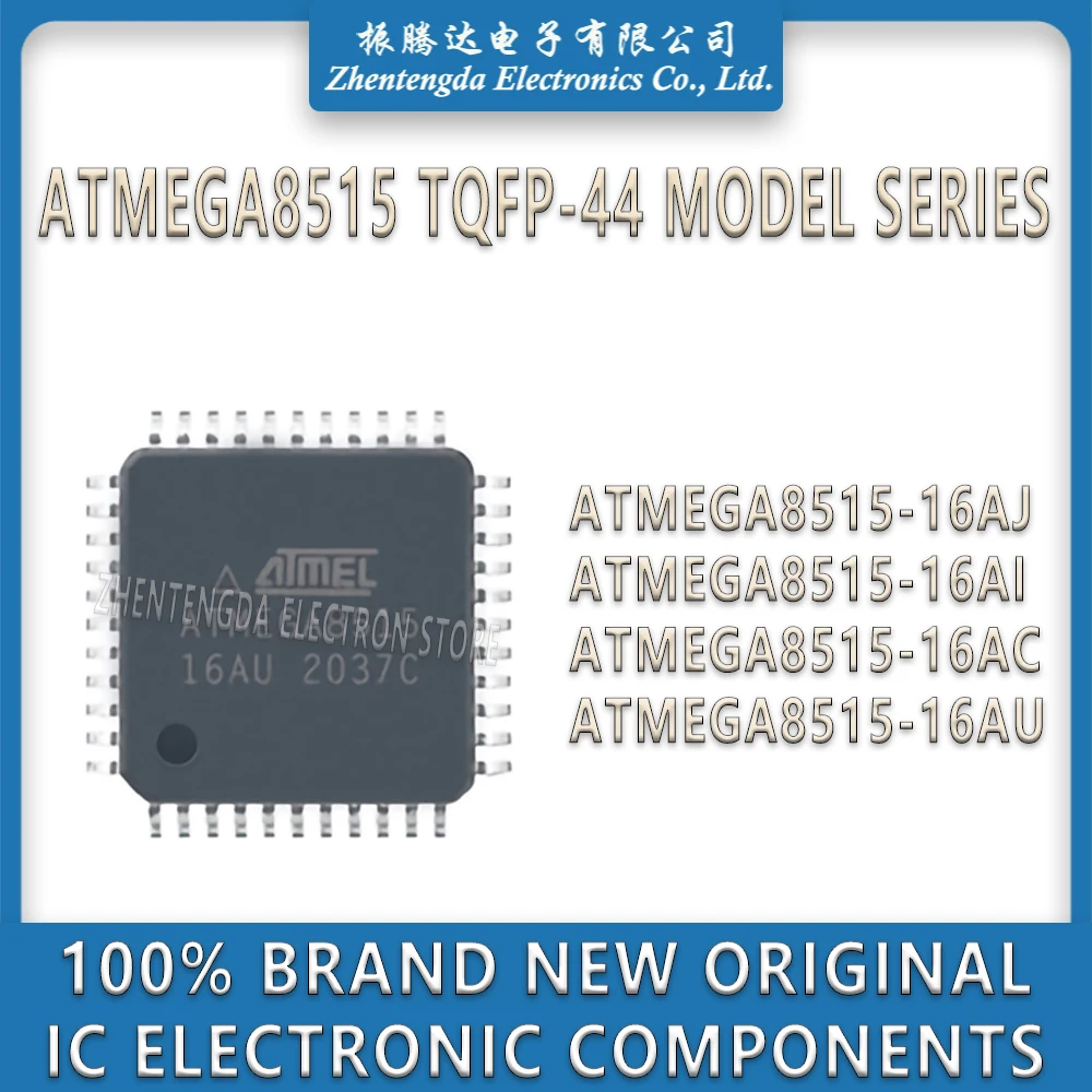 

ATMEGA8515-16AJ ATMEGA8515-16AI ATMEGA8515-16AC ATMEGA8515-16AU ATMEGA8515 IC MCU Chip TQFP-44