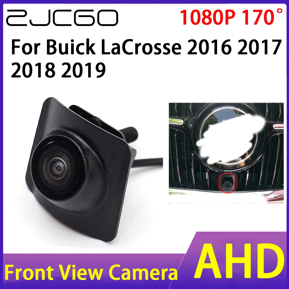 

ZJCGO Car Front View Camera AHD 1080P Waterproof Night Vision CCD for Buick LaCrosse 2016 2017 2018 2019