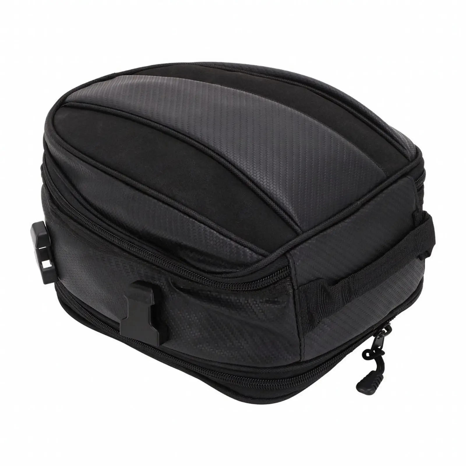 Motorcycle Rear-Seat Luggage Bag Expandable for Weekend Rides