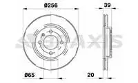 Store code: AE0041 interior brake disc mirror air GOLF II 1.8GTI 16V GOLF II 1.8GTI 16V GOLF III / POLO CLASSIC 1.9TD 91 98 PASSAT 1.8 16V