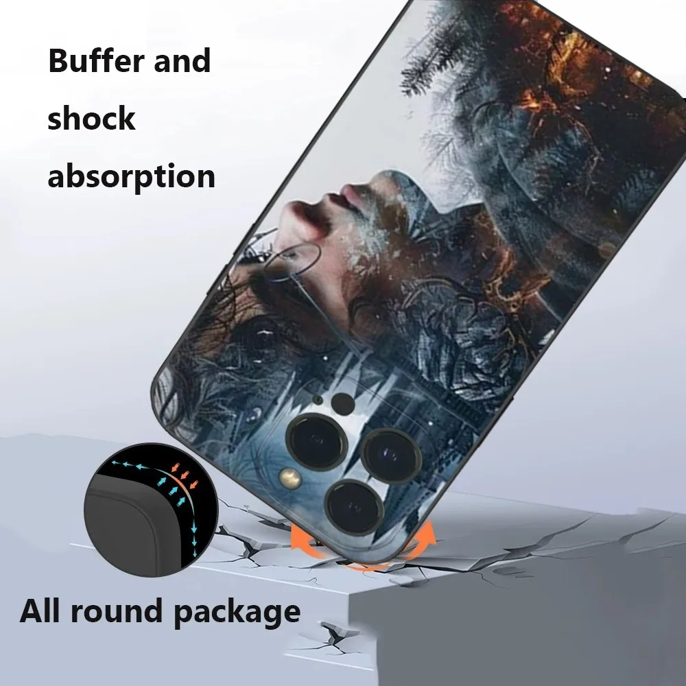 P-Potters-S Wand Harries Phone Case For IPhone16 15 14 13 12 Mini 11 Pro XS Max X XR SE5 6 7 8 Plus Soft Silicone Cover