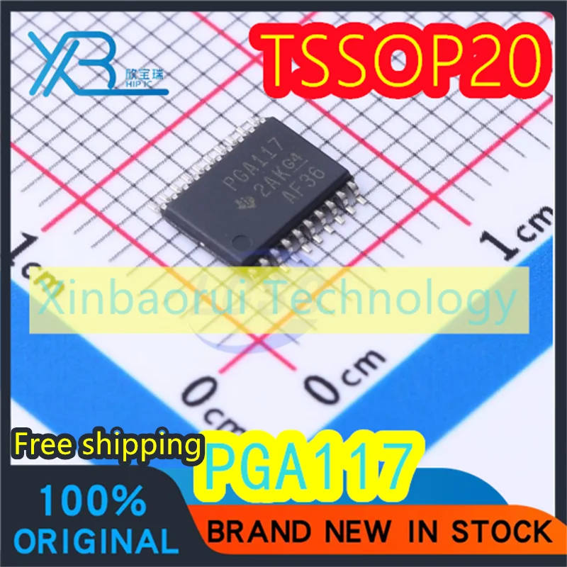 

(3/50pieces) PGA117 PGA117AIPW gain amplifier chip IC PGA117AIPWR TSSOP-20 brand new good quality fast delivery Free shipping