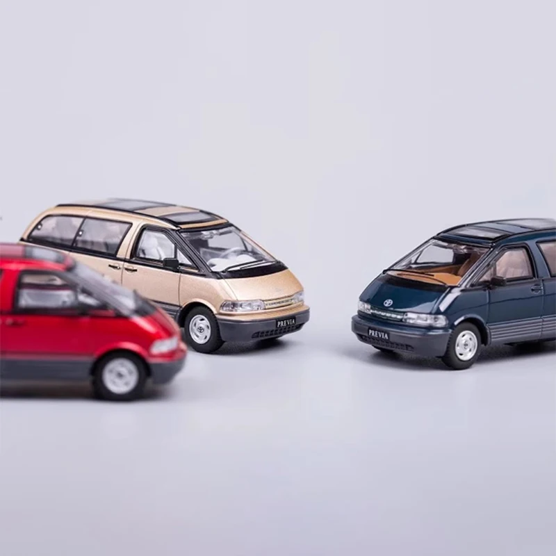 

Модель автомобиля Toyota Archmaster Previa в масштабе 1:64, модель из сплава, коллекционный подарок, сувенирная Декорация