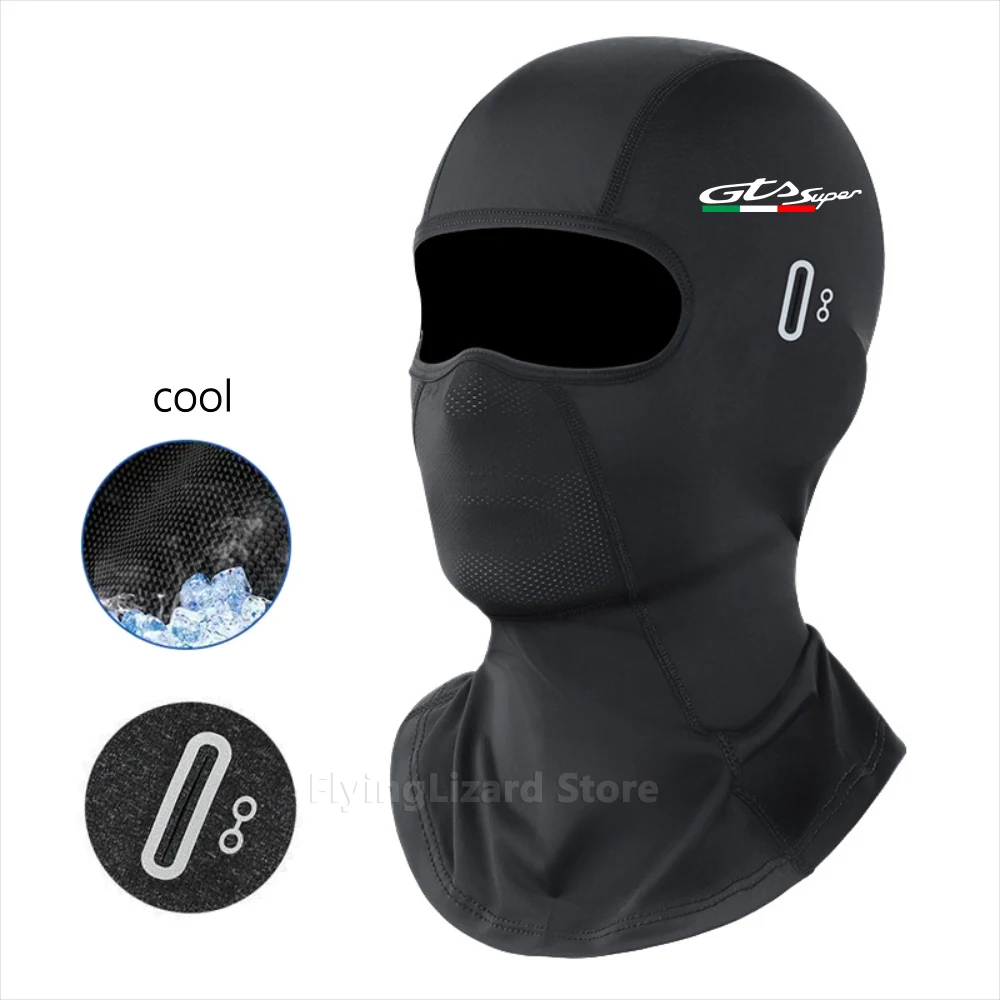 For Vespa GTS 125-310 & Super – Quick-Drying Summer Balaclava, Winter Thermal Ski Mask, Full Face Cover Compatible with Glasses view 6