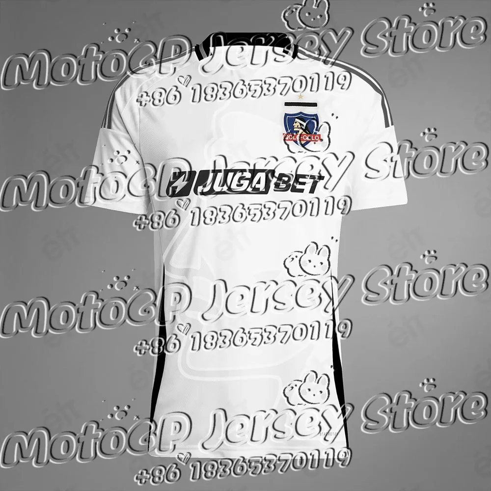 

2025 Summer New Arrivals Colo-Colo Football Jersey 2025 Summer Men's Sports T-Shirts Kids/Adult Universal Size Tops