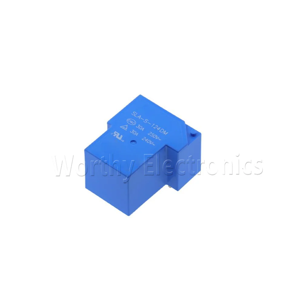 Free shipping 10PCS/LOT SLA-S-124DM 5PIN 30A relay