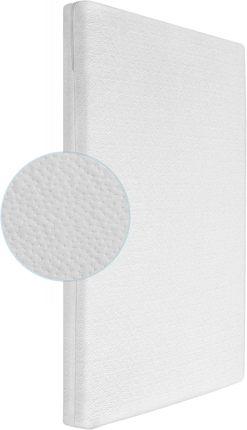 

Mini Crib Mattress, 2-Stage Dual Firmn With High Density Support Foam And Cooling Gel Memory Form, 38 X 24Inch Mini Mattr For