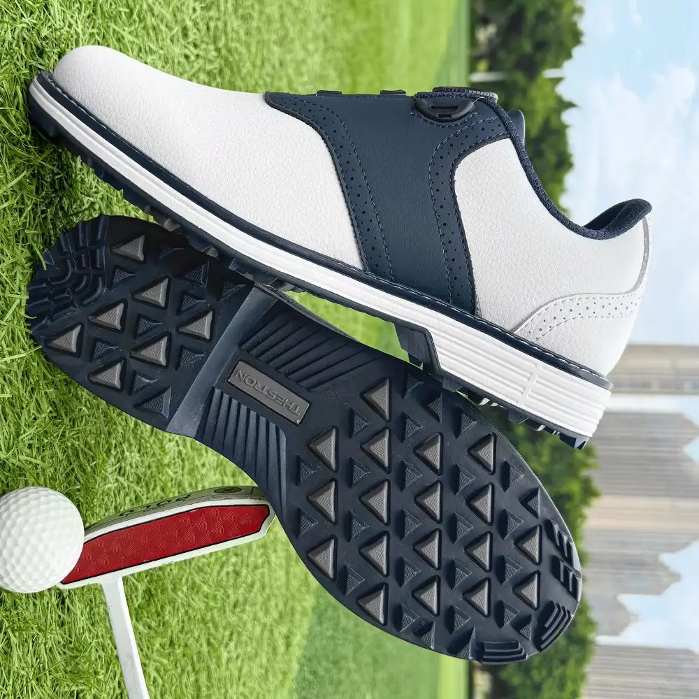 

Новые мужские туфли для гольфа, роскошная обувь для гольфа для тренировок, кеды