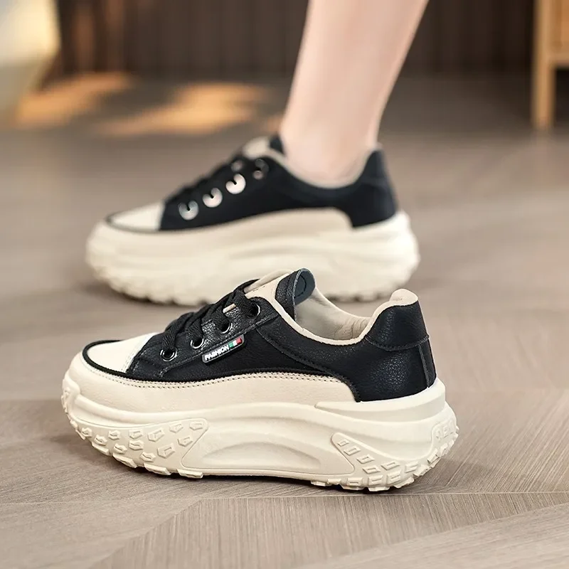 

Autumn Winter New Women's Platform Dad Shoes - Versatile Casual Shoes Women's Height Increasing Breathable Sneakers
