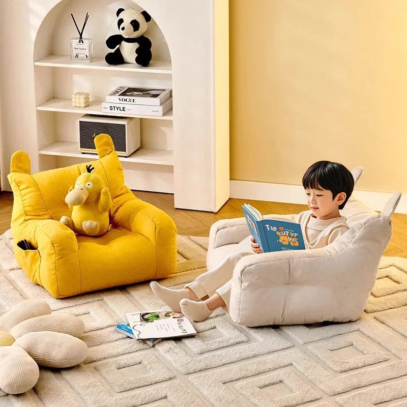 Single Sofa Children's Small Sofa Chair Baby Reading Corner Kid Boy Girl Sofa Household Use