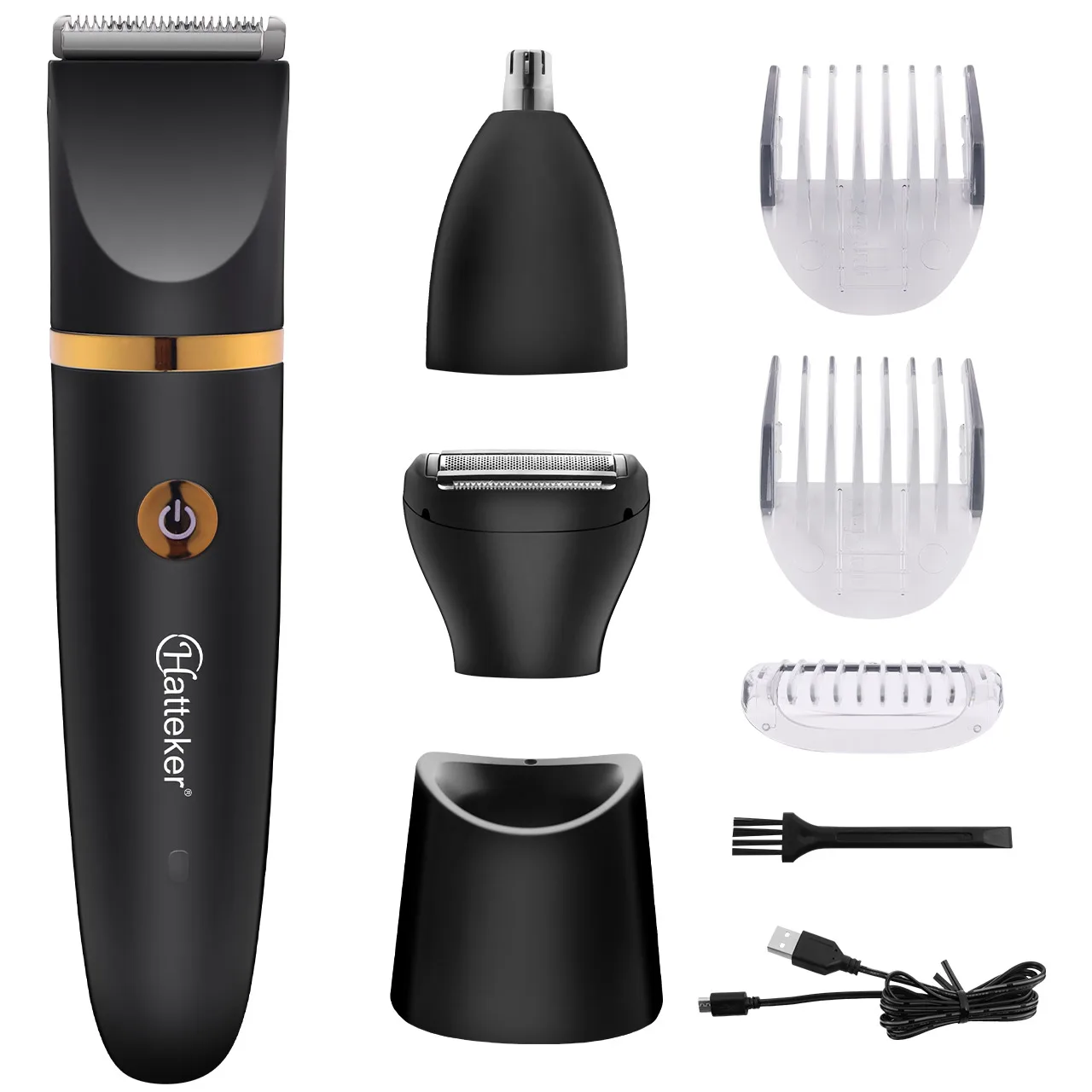 3 in 1 Men's Grooming Kit with LED Display