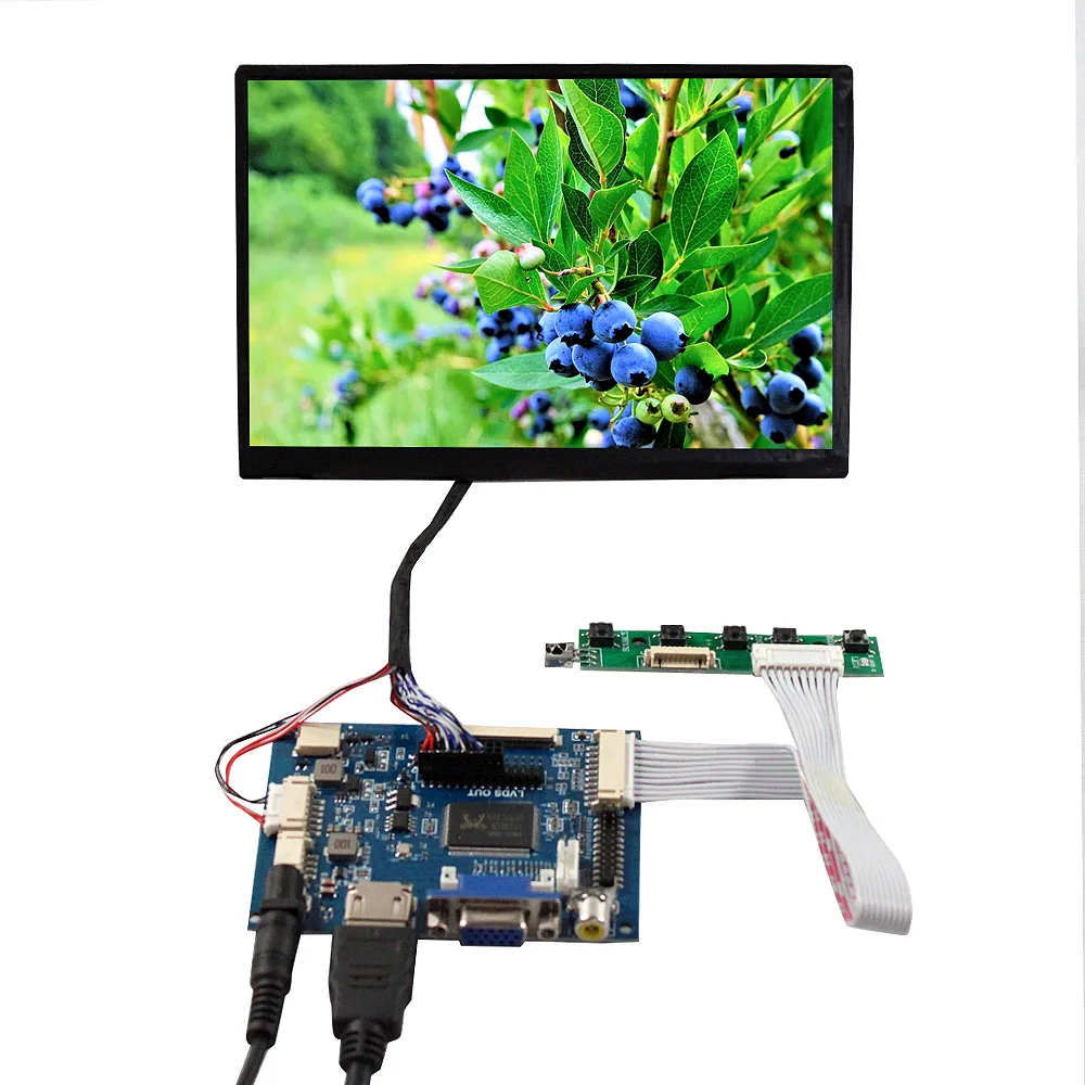 

HD MI VGA 2AV Control Board and 7" N070ICG-LD1 1280x800 40pins IPS LCD Screen