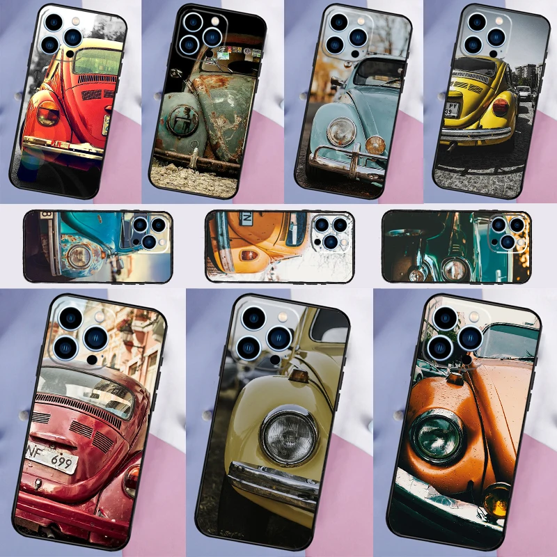 حافظة سيارة كلاسيكية قديمة قديمة لهاتف آيفون 17 برو ماكس لهاتف آيفون 17 غطاء ناعم من السيليكون الهوائي فوندا #1