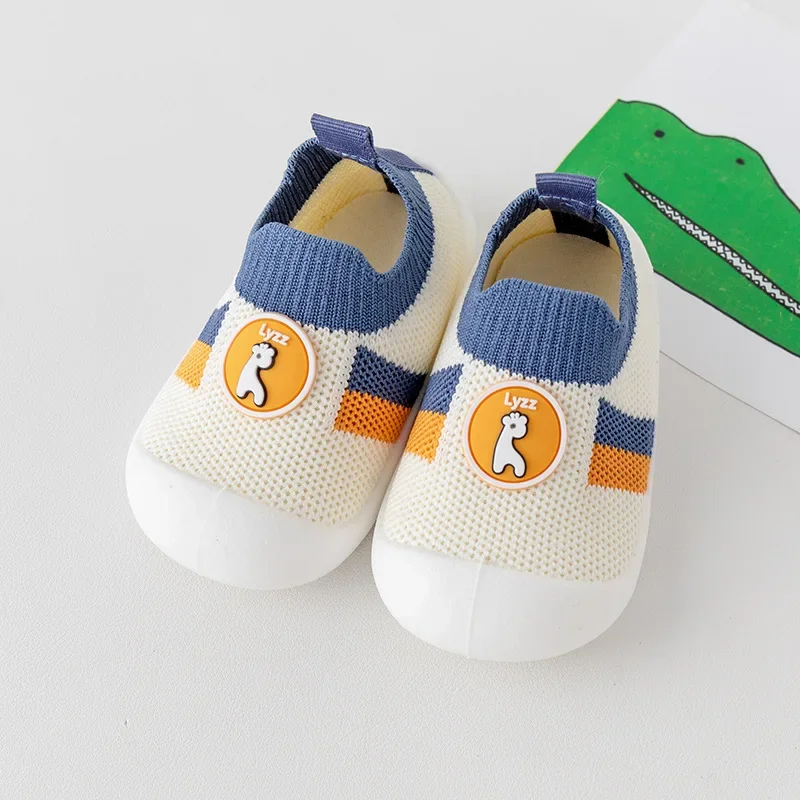 Модная классическая обувь для малышей, детская сетчатая обувь, дышащая Нескользящая детская обувь