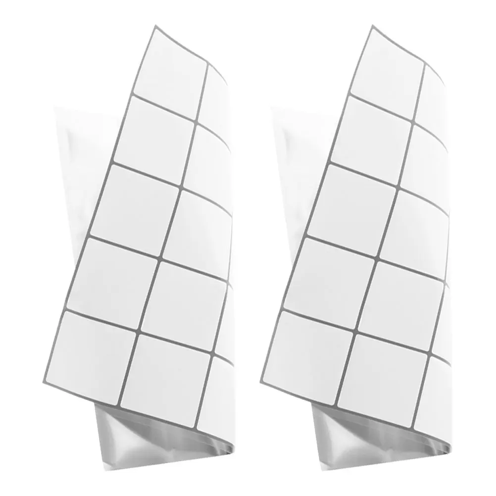 

2pcs Peel Stick Kitchen Self Adhesive Heat Resistant Oil Proof Easy Install Modern Decorative For Bathroom Shower Home Sticky
