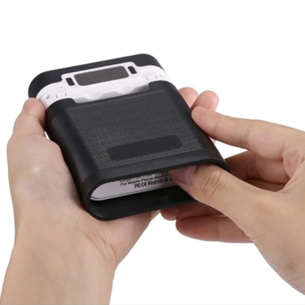 

Dual Usb 18650 Box 4 Slots Portable Lightweight For Travel Outdoor Diy 18650 Power Bank Bank