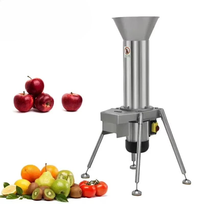 Large Commercial Fresh Fruit Pulper, Stainless Steel Tank Fruit Juice & Puree Making Machine