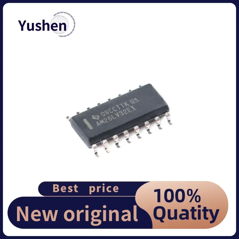 Management Chip Original Genuine Patch AM26LV32EIDR SOIC-16 Four Way Differential Line Receiver Chip