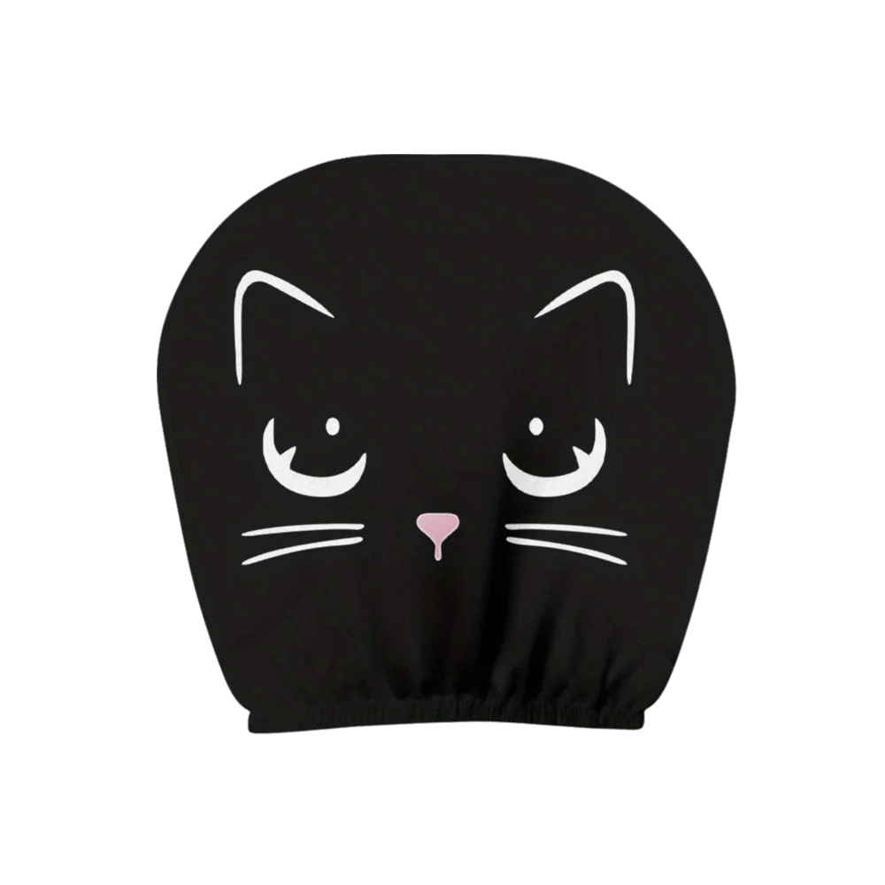 2 Pcs 2D Stretch Car Headrest Covers Halloween Accessories Ghost Car Seat Headcover Elastic Funny Car Interior Decor All Seasons