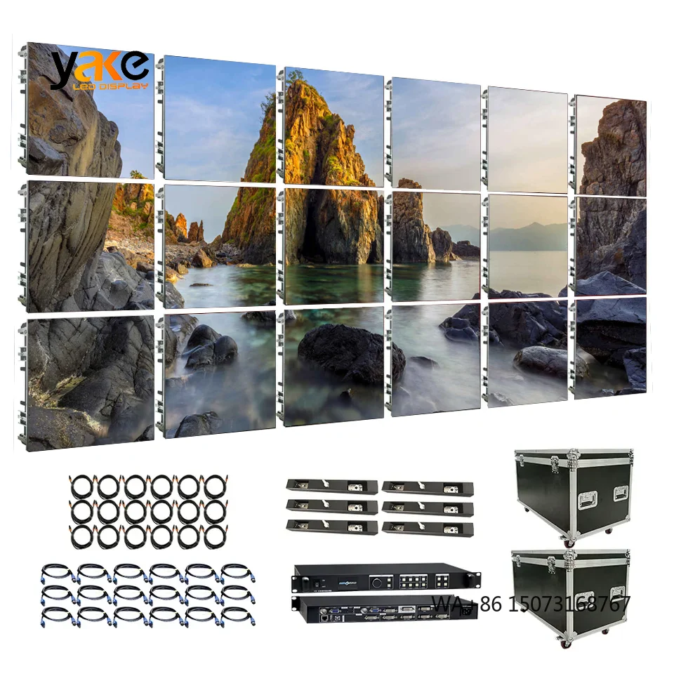 

YAKE P3.91 Rental LED Display Fast Delivery Waterproof High Brightness for Church