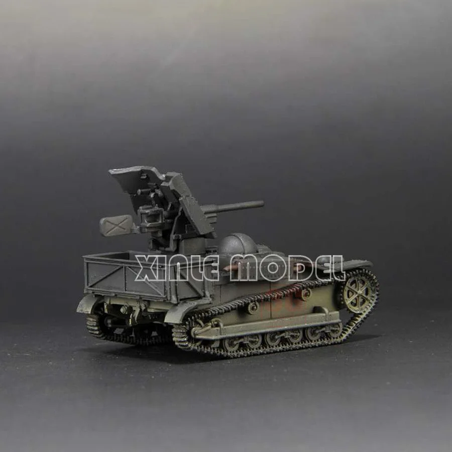 طقم نماذج خزان بلاستيكي مجمع من S-model PS720142 Sfl.3, 7 سم Pak 35/36 auf Renault UE 630 (f) 2 مجموعات سريعة البناء لكل صندوق 1/72