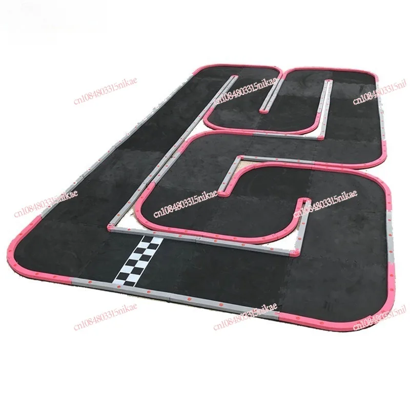 

8 - Square - Meter Mini RC Race Track for 1/32, 1/43, 1:64 Scale Toy Cars Levi 1/28 Remote - Control Car Track for Desktop Use