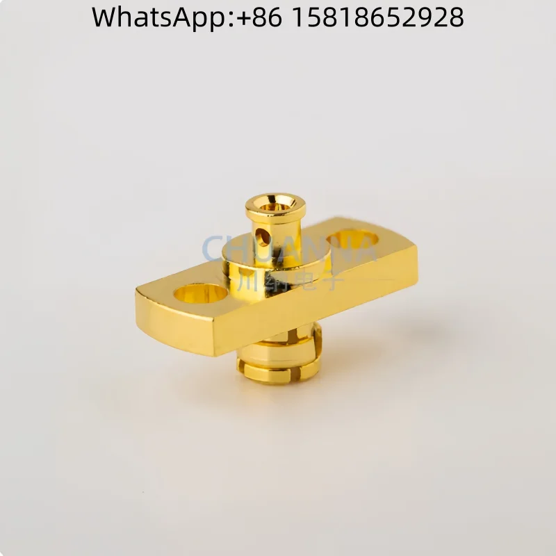 1pcs SMP-KFB1 RF connector with two-hole flange, hole distance 8.3mm, compatible with 047, matching SFX-50-1-1 cable, 1.37 cable