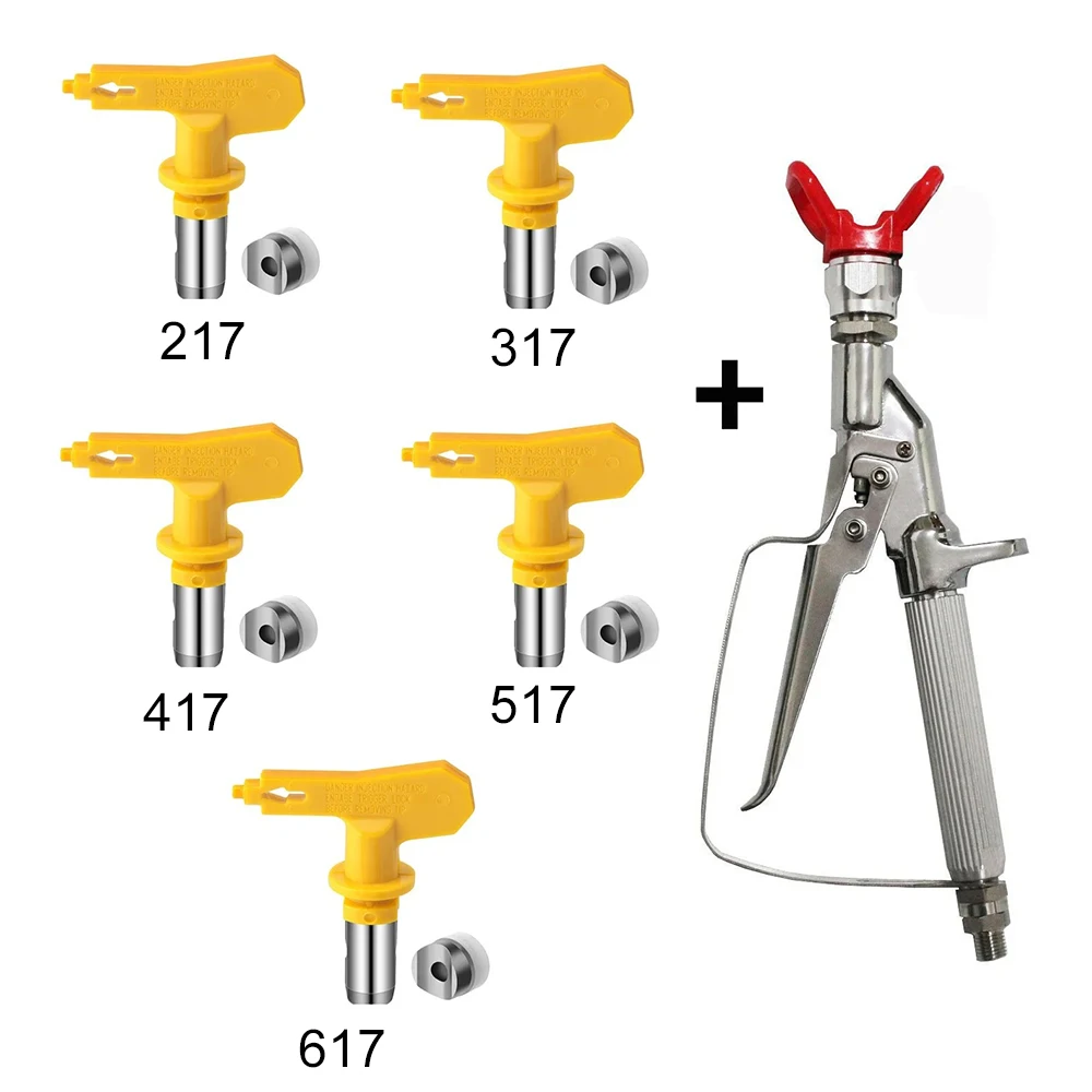 3600PSI Airless Paint Spray Inline Gun 244161 With Nozzle Guard Pressure For Pump Spraying Machine