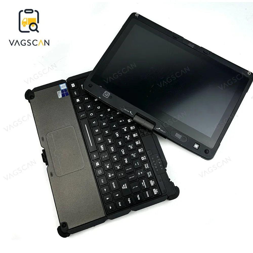 كمبيوتر محمول مستعمل Getac V110 G3 I5-6300U CPU Win10 نظام 64Bite 2.4 جيجا هرتز 2.5 جيجا هرتز 8 جرام Ram 256/500 جيجابايت شاشة تعمل باللمس شاحن بطارية الجهاز اللوحي
