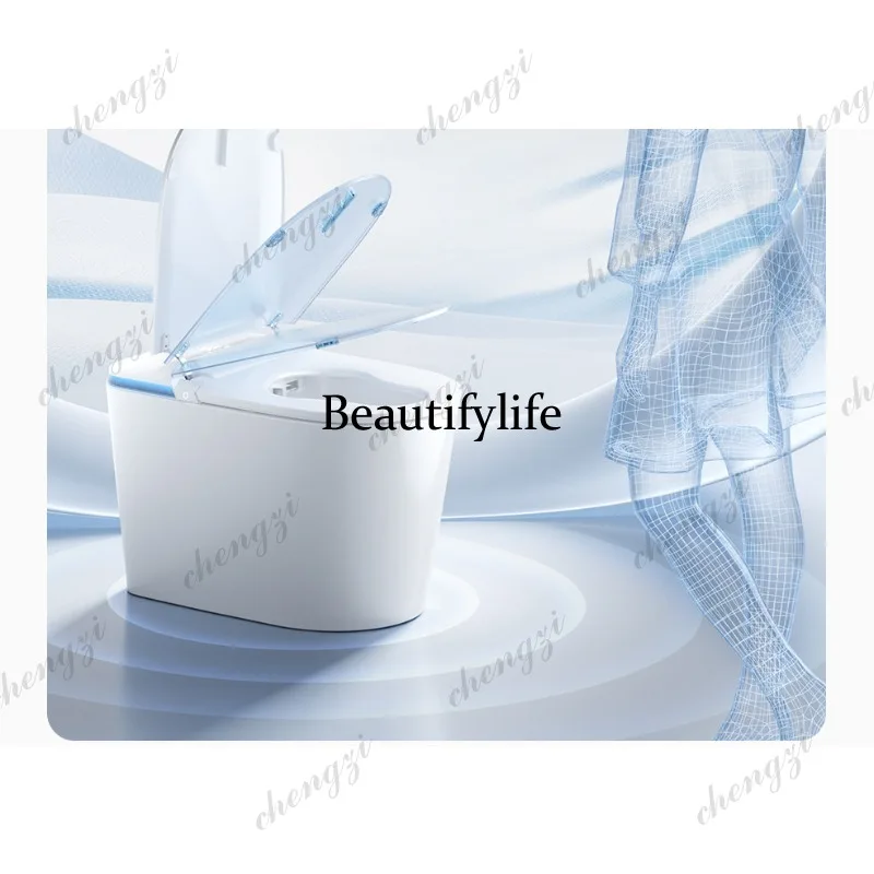 Smart Toilet Ergonomic Flip Household No Water Pressure Limiting Toilet